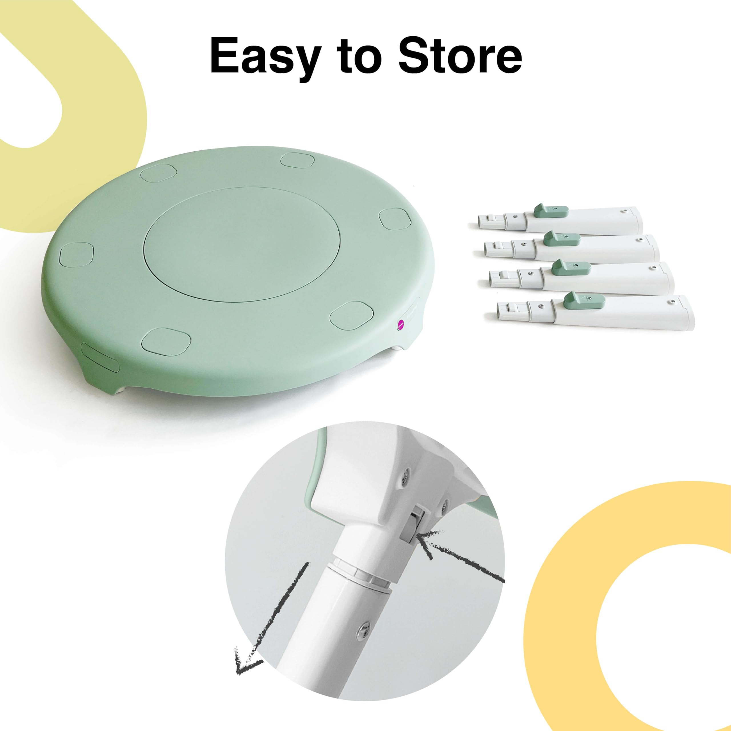 Centro de Actividades y Mesa de Juego 2 en 1 para Bebé - Imagen 7