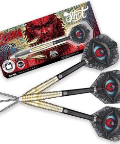 Juego de dardos de punta de acero Shot! Darts, Celt Balor,