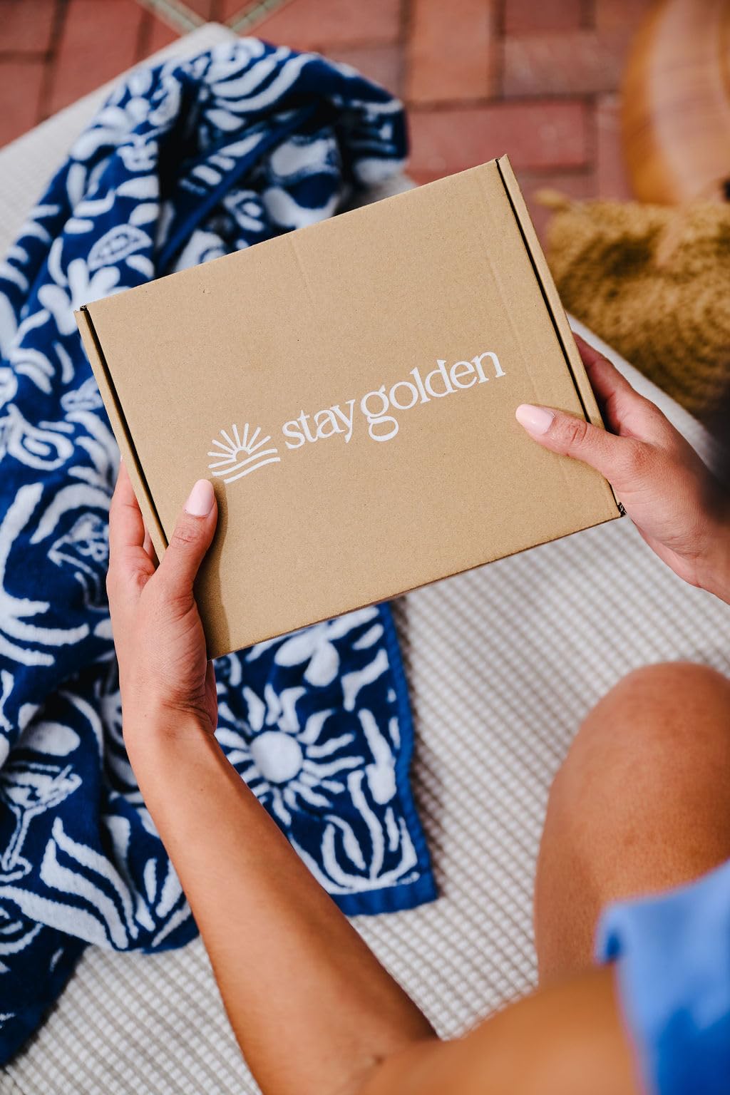 Stay Golden Small Insulated Makeup Bag Day Pouch - Bolsa de - Imagen 9