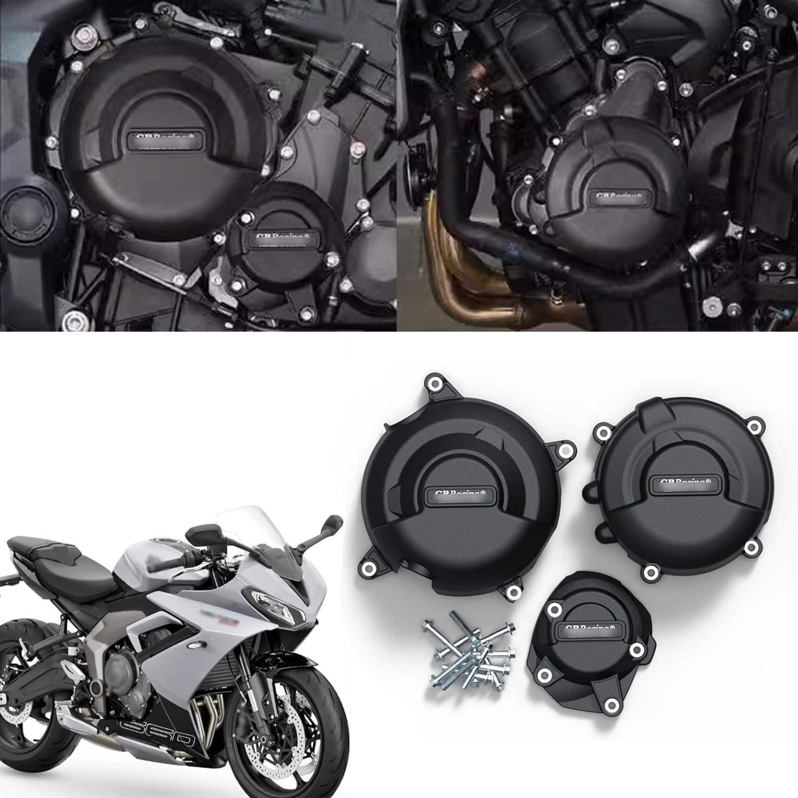 QWDRHen Daytona 660 2024 2025 Cubierta de Protección del