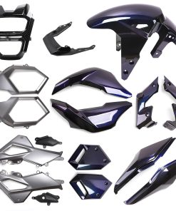 Mokuo Kit de carenado de motocicleta en material ABS