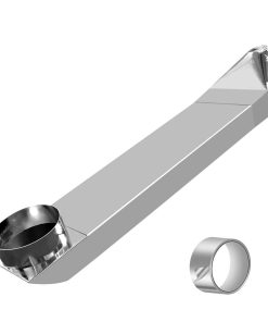 UD48S 4 in ducto de ventilación para secadora de acero