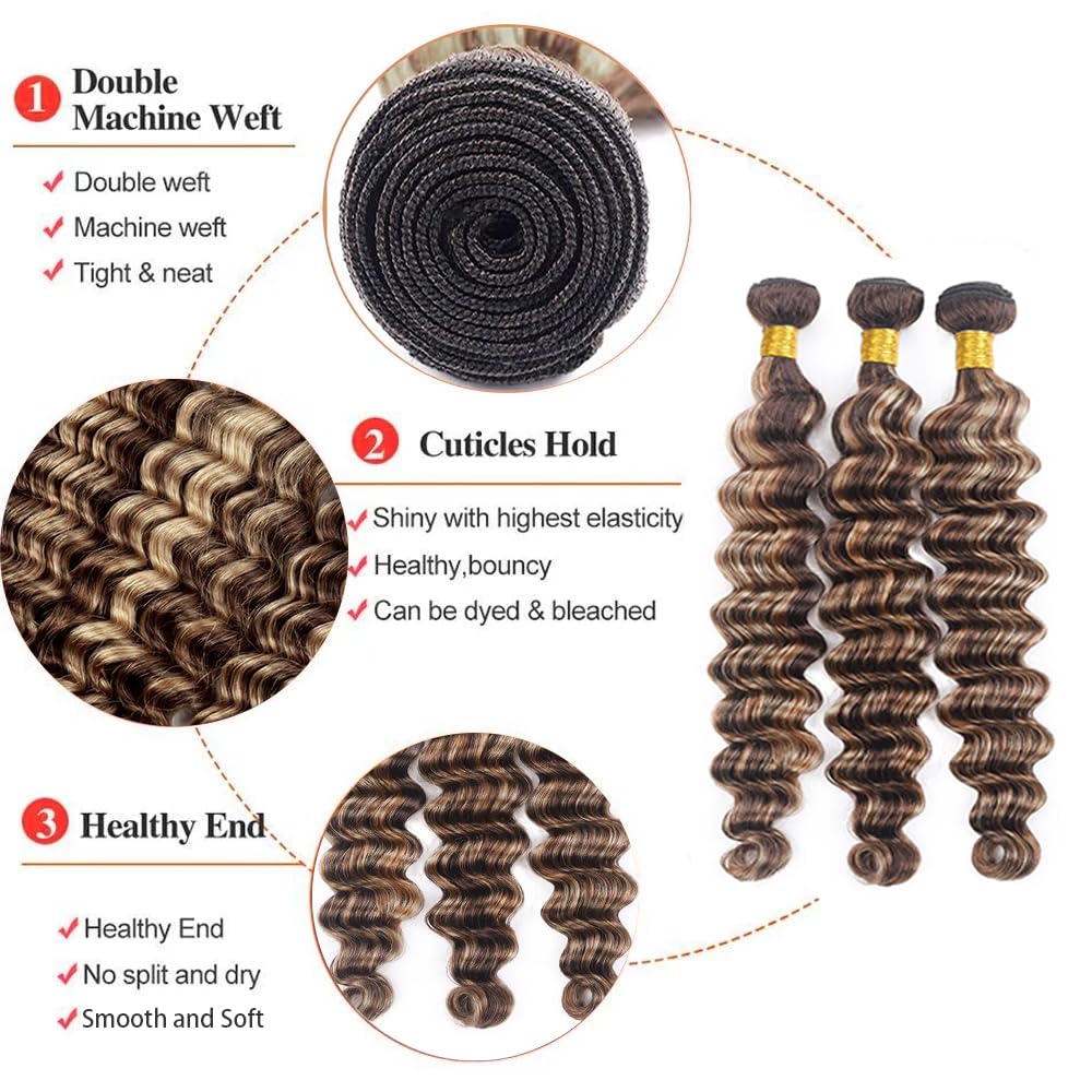 Dokksiiia 20 22 24 Pulgadas Piano Color P4/613 Destacar - Imagen 4