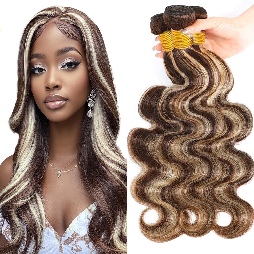 Paquetes de realce Dokksiiia Ombre Brown P4613 Marrón