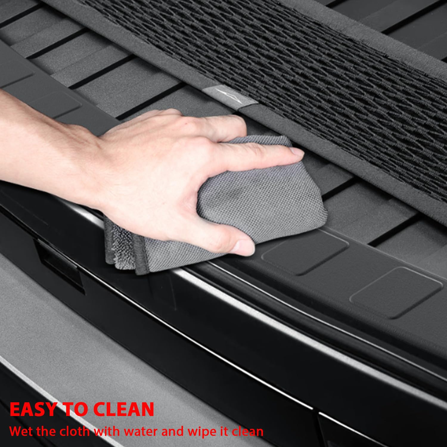 Set de 5 tapetes para piso para accesorios Cybertruck 2023 - Imagen 7