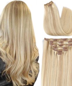 Extensiones de Cabello Clip in ORIGEN Cabello Humano Real