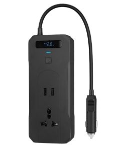 AUTTGINN 200W Inversor de Corriente para Coche DC 12v a