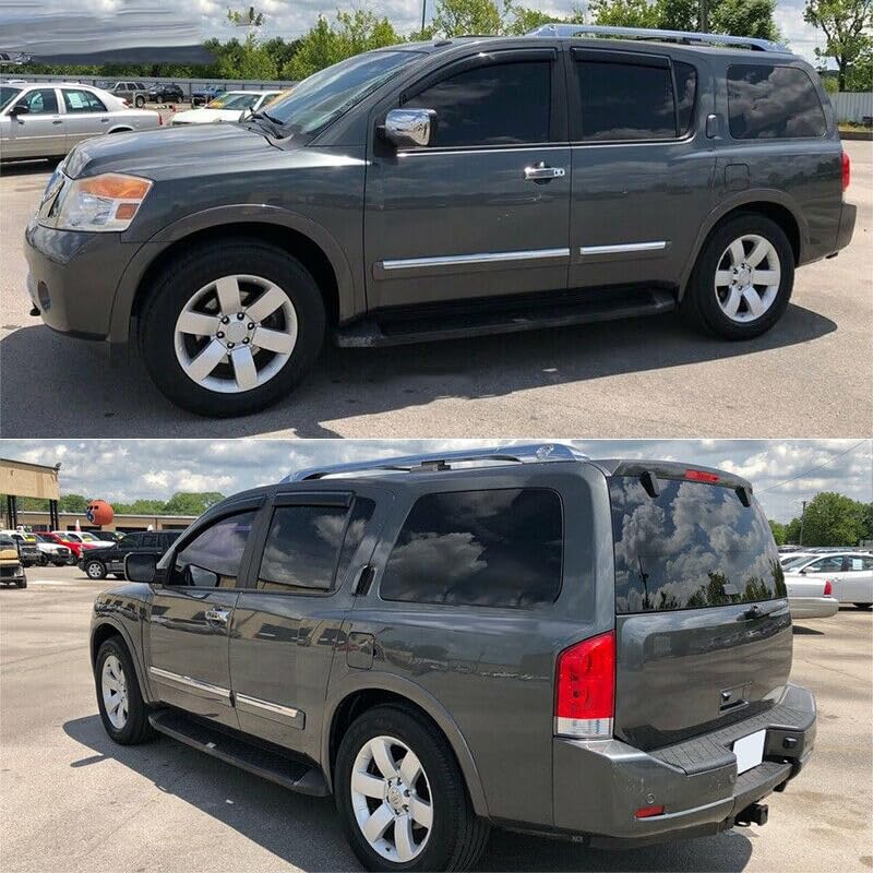 Conjunto Original de 4 deflectores de viento -Humo Oscuro - Imagen 3