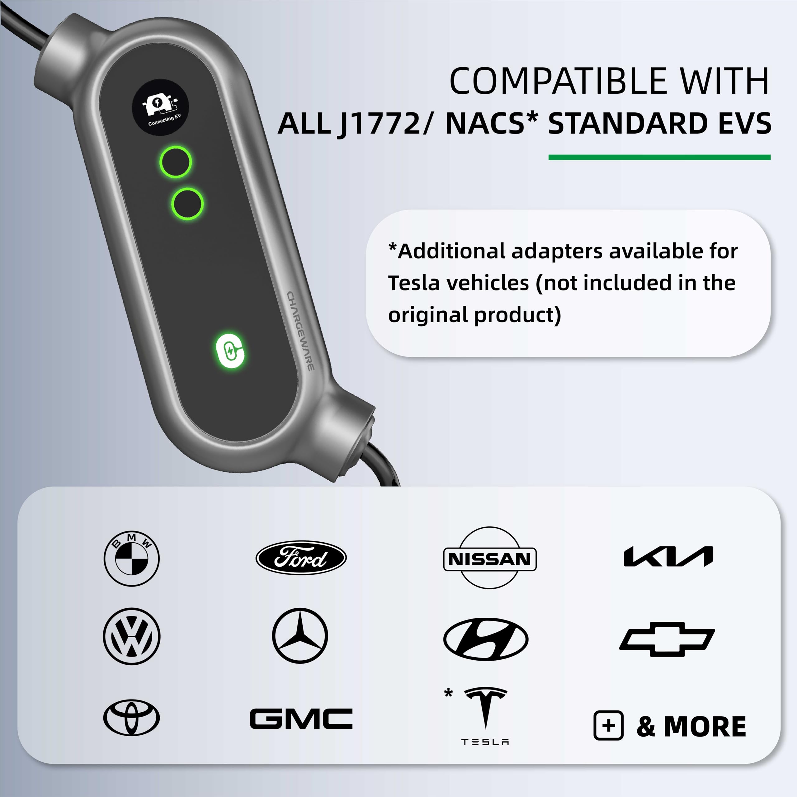 Cargador para vehículos eléctricos Chargeware Nivel 2 - Imagen 7