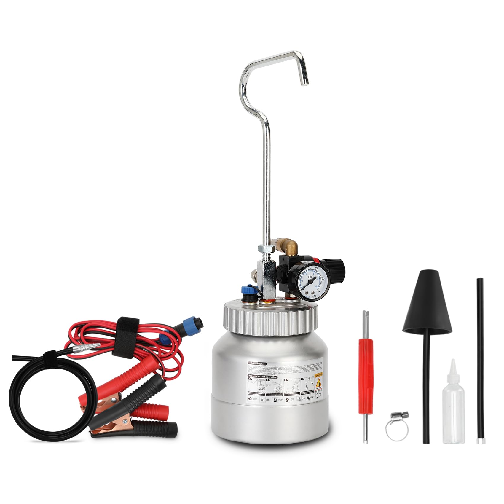 Máquina de humo automotriz Orsong con adaptador de puerto