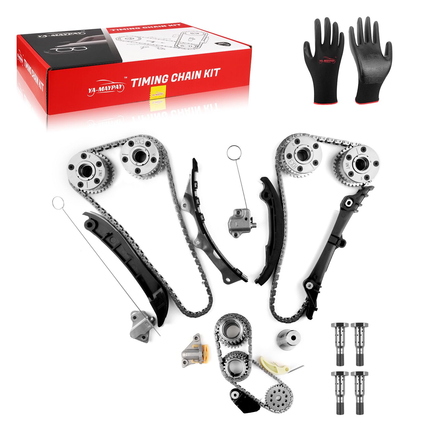 Kit de Cadena de Tiempo y Solenoide de Engranaje VVT 3.6 de
