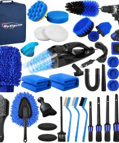 Qydipclin 37Pcs Juego de Cepillos para Detallado de Coche,