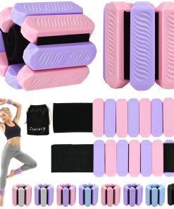 Pesas para Tobillo y Muñeca para Mujeres, -rosa-morado