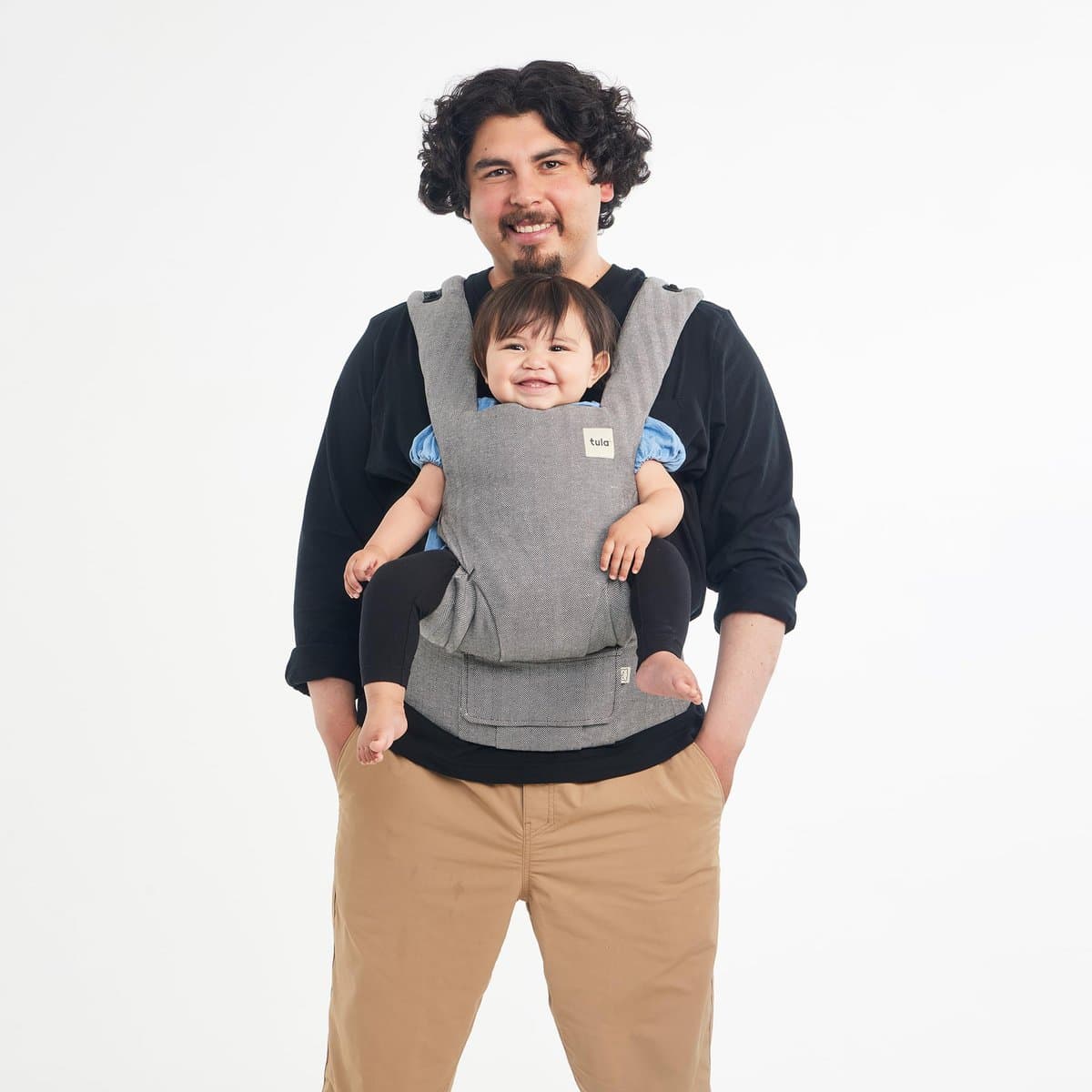 Mochila Portabebés Baby Tula Explore de Lino para Bebés de - Imagen 3