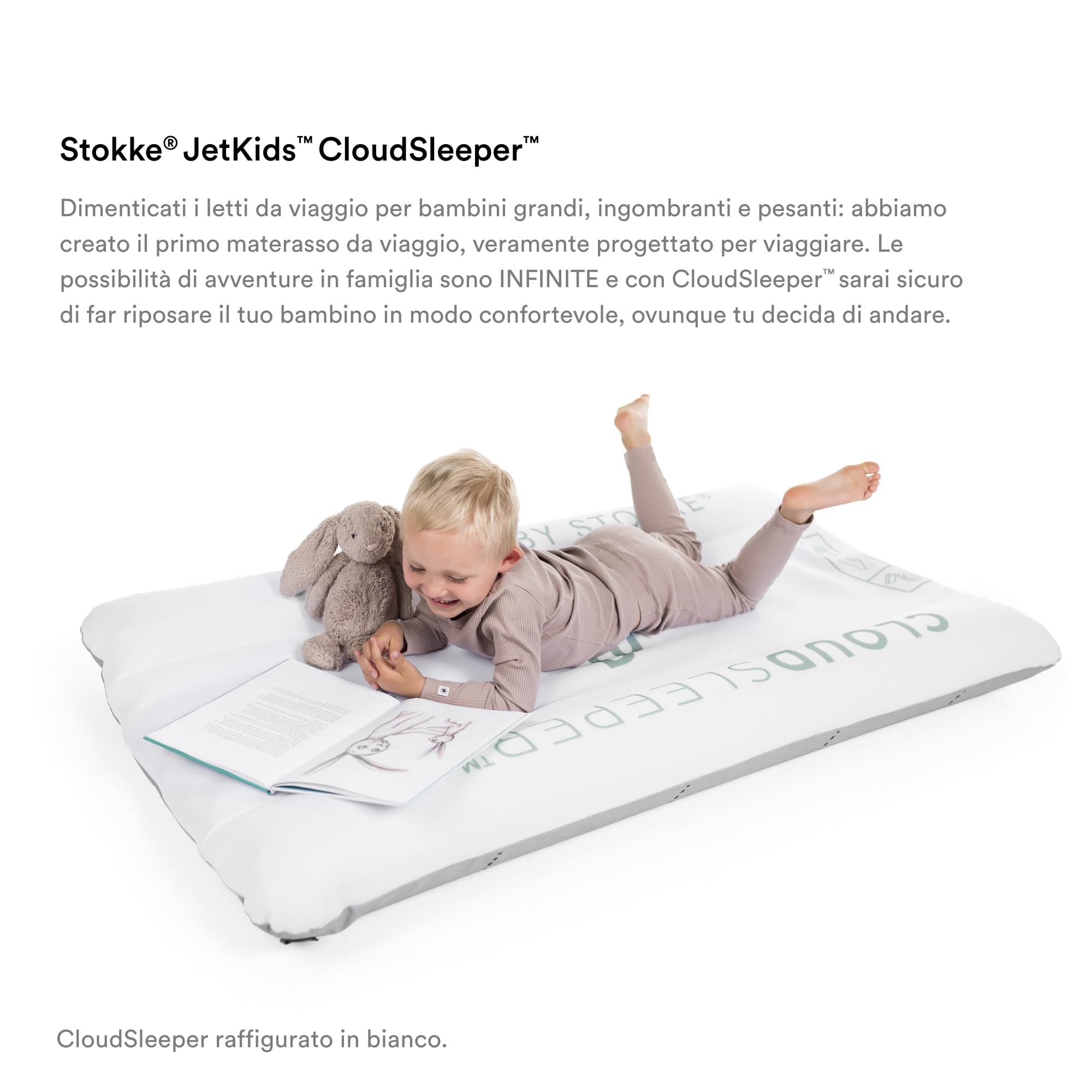 Stokke JetKids CloudSleeper, Space Maze - Cama de Viaje - Imagen 5