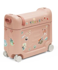 Stokke JetKids BedBox, Rosa Coral - Maleta para Niños de 2