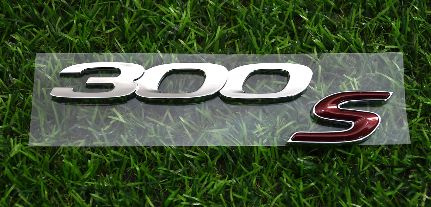 Emblema de maletero personalizado 300-S 3D para reemplazo