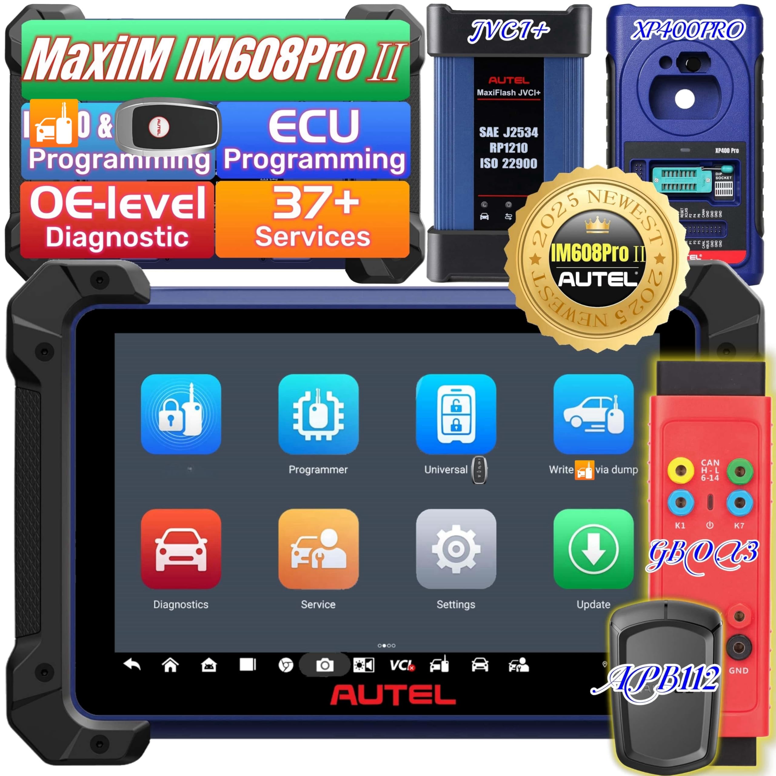 Autel MaxiIM IM608 PRO 2 II Programador, Ofrece Lectura/