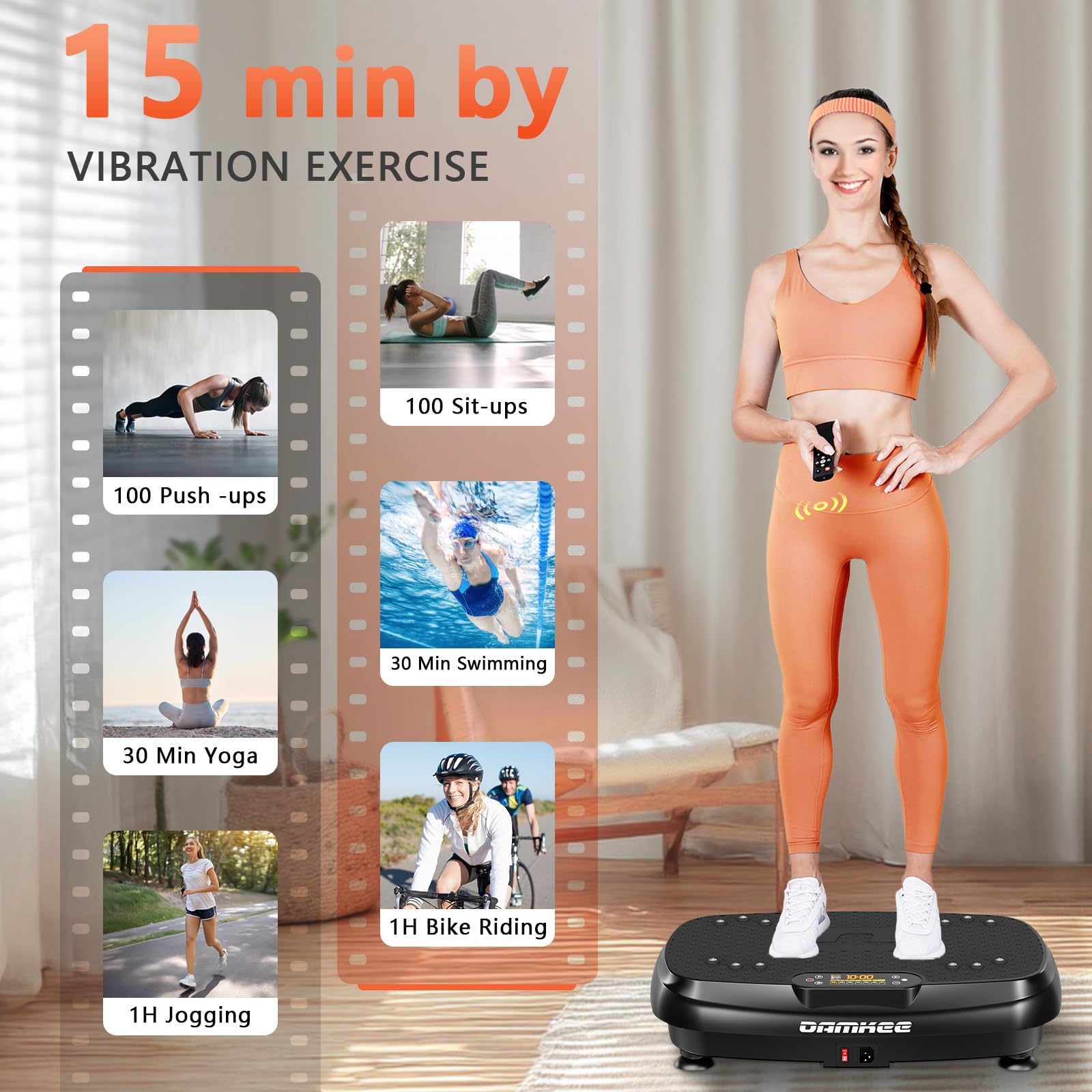 Plataforma de Ejercicio con Vibración, Equipamiento - Imagen 4