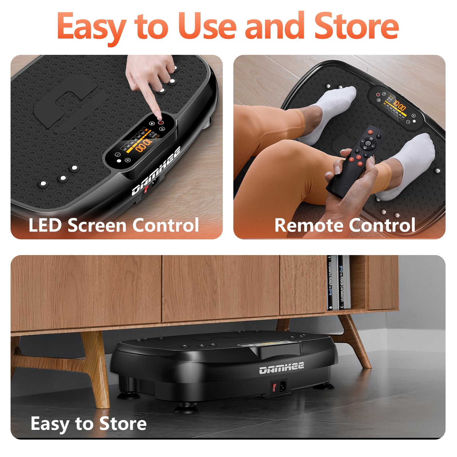 Plataforma de Ejercicio con Vibración, Equipamiento - Imagen 7