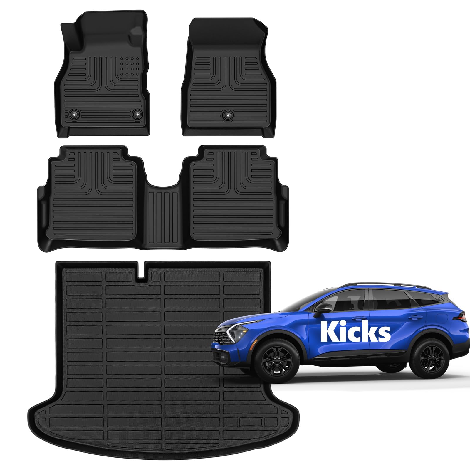 Tapetes Norand-for Nissan Kicks 2024 2023 2022 2021 2020