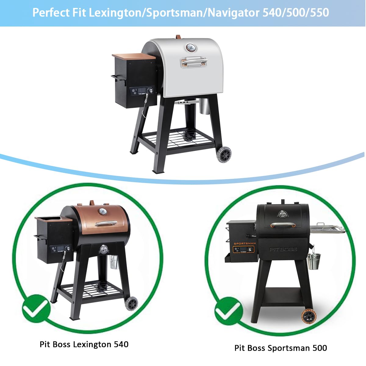 Manta Aislante Térmica para Parrilla Pit Boss Lexington 540 - Imagen 3