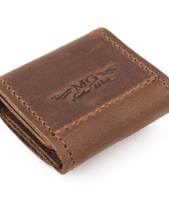 Estuche para Púa de Guitarra de Cuero Genuino - Bolsa