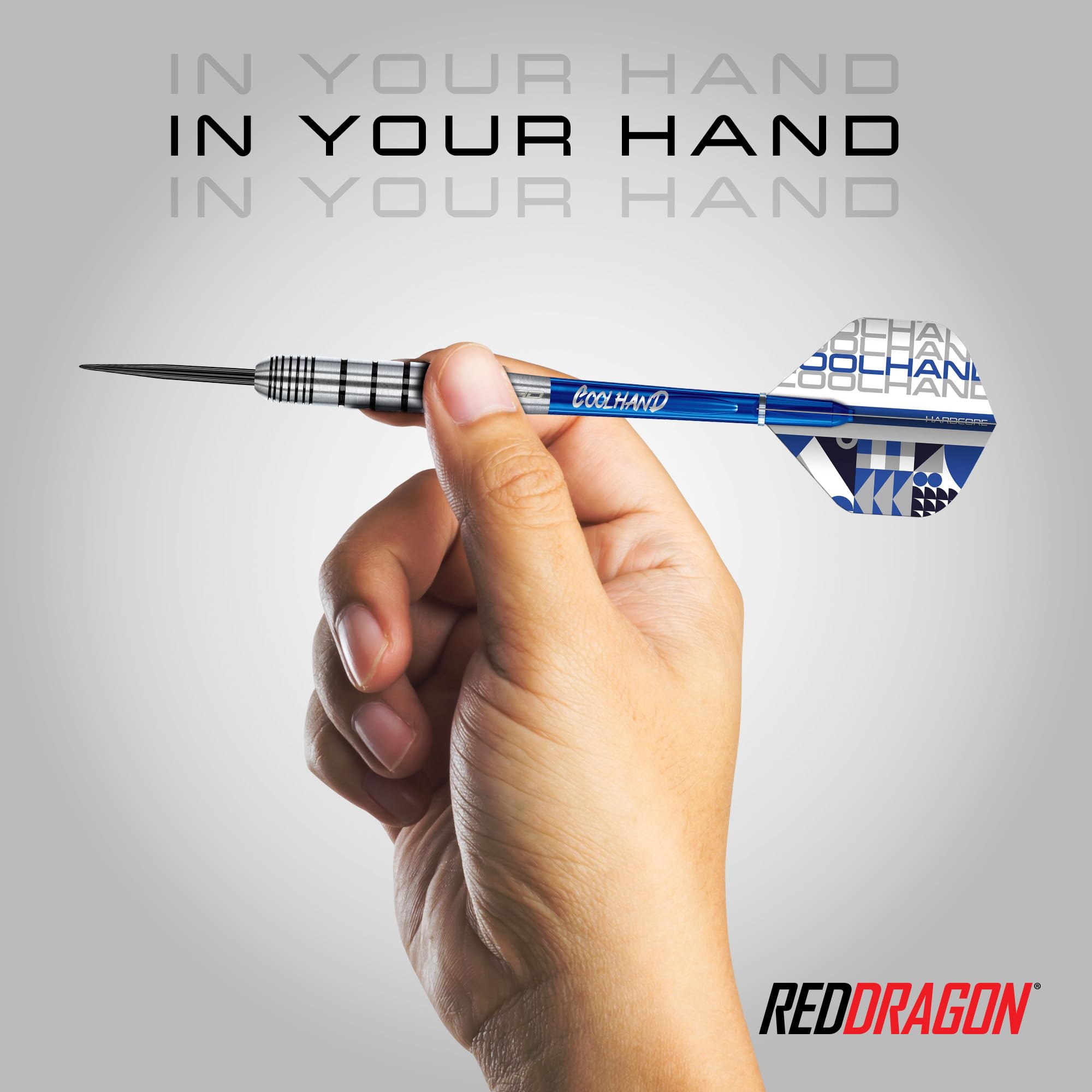 RED DRAGON Juego de Dardos para Steeltip Luke Coolhand - Imagen 6
