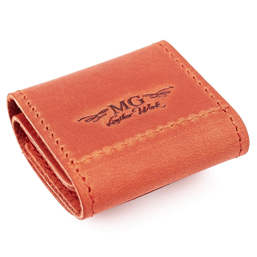 Funda para Púas de Guitarra de Cuero Genuino para Guitarras - Imagen 3