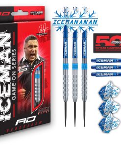 Set de Dardos de Punta de Acero RED DRAGON Gerwyn Iceman