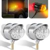 ASNOO 2PCS Luces de señal de giro de melón de agua de doble