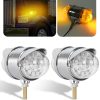 ASNOO 2PCS Luces de Señal de Giro de Sandía Doble Cara