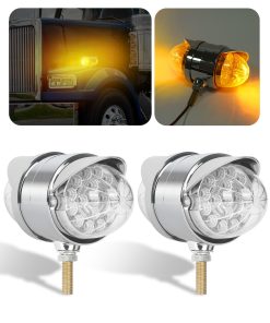 ASNOO 2PCS Luces de Señal de Giro de Sandía Doble Cara