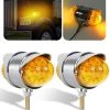 ASNOO 2PCS Luces de giro de 34 LED de doble cara en forma