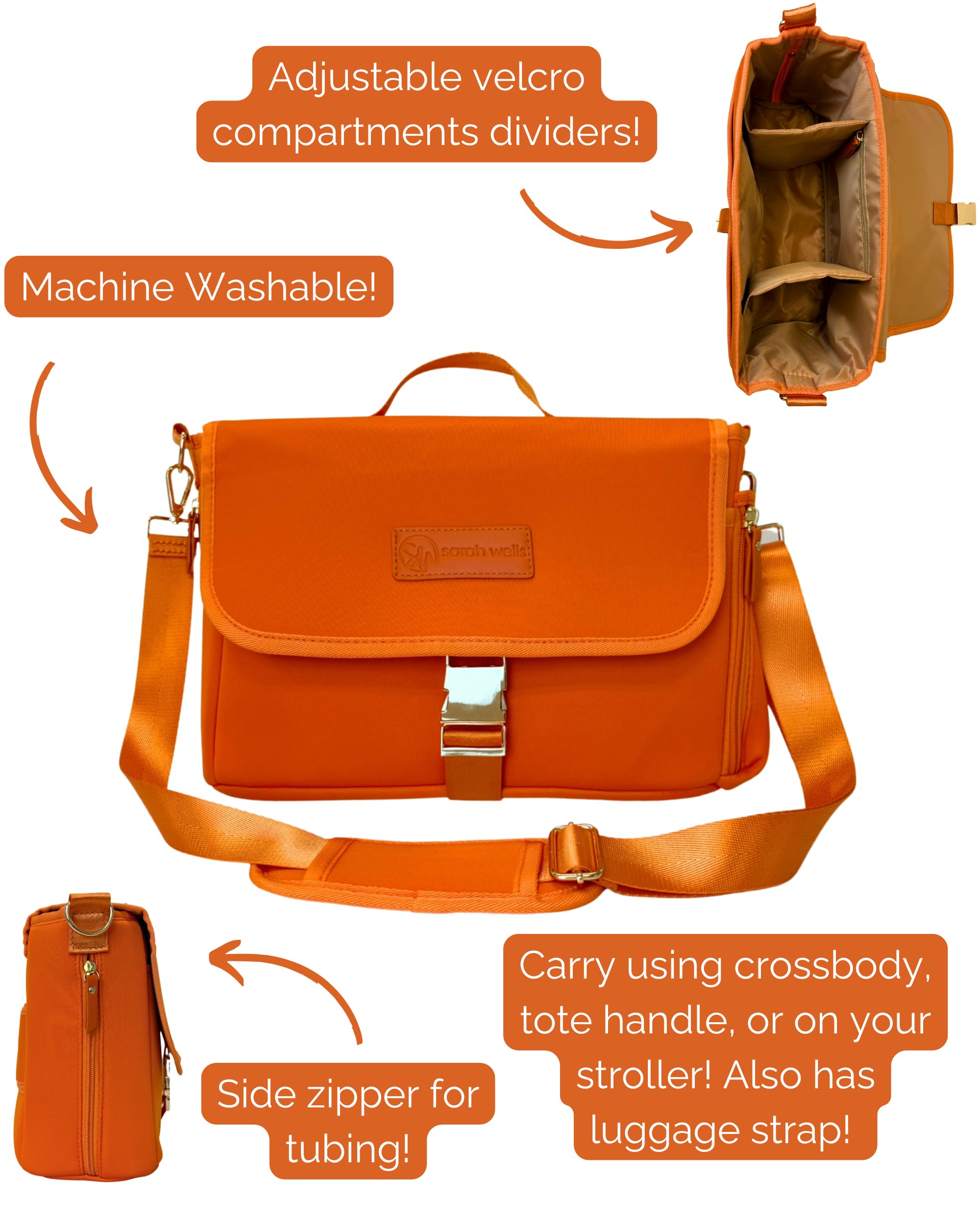 Bolso para extractor de leche Sarah Wells "Maddy Caddy - - Imagen 3