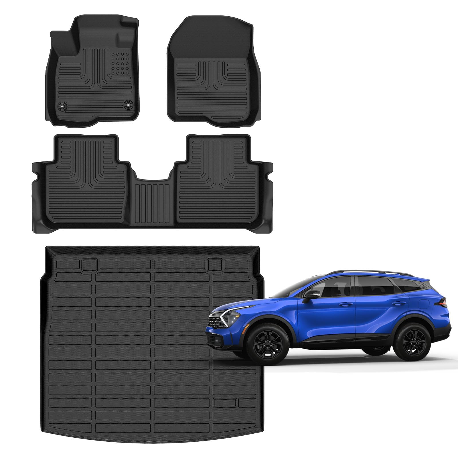 Tapetes para piso Norand-para Honda CR-V 2025 2024 2023