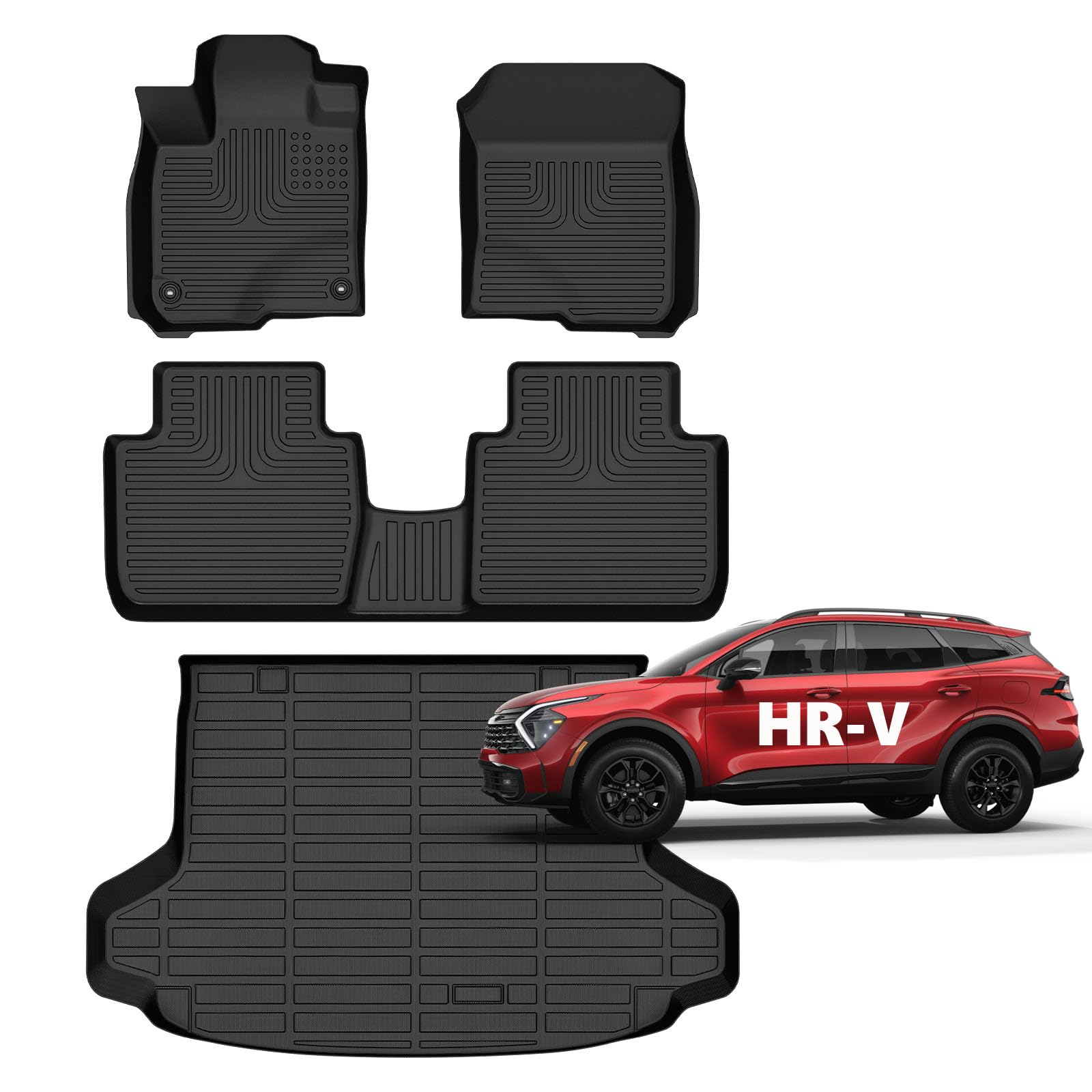 Tapetes para piso Norand-for Honda HR-V 2023 2024 2025