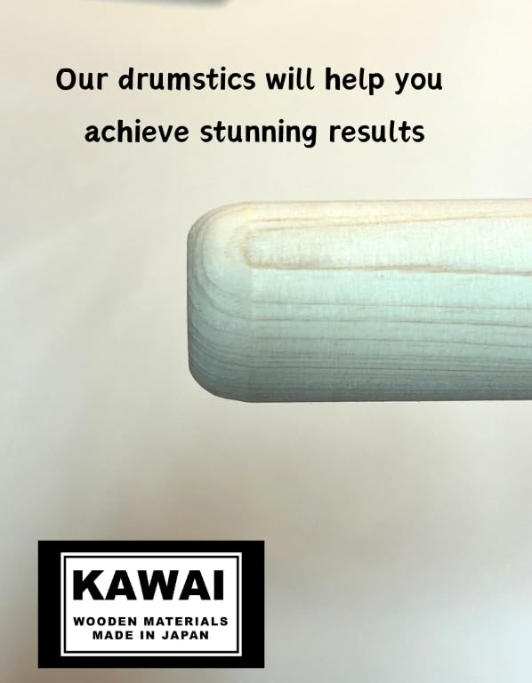 Baquetas de Taiko (Bachi) de MADERA KAWAI (30mm x 400mm / - Imagen 6