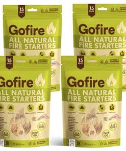 Encendedor de Fuego de Madera Dura y Cera Ecológico | 6-8