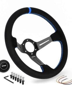 Volante de Carreras de Gamuza DND Performance Interior con