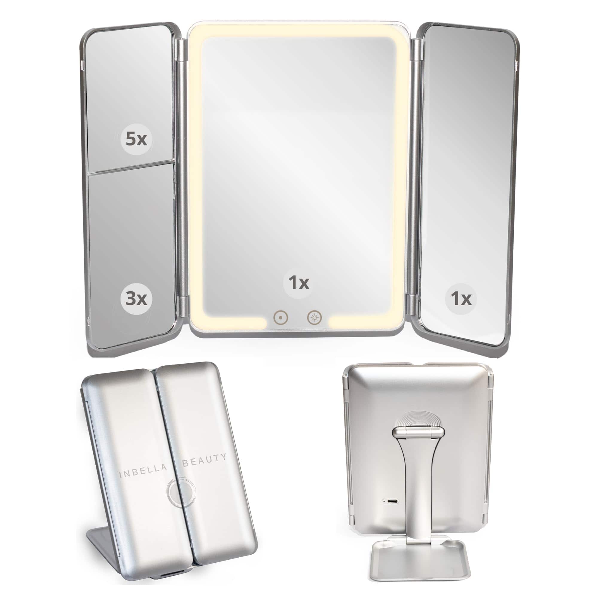 Espejo de Maquillaje Vanity Mirror Lights 1X/3X/5X