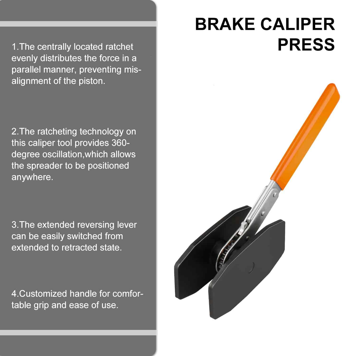 Herramienta para Prensa de Caliper de Freno | 4 en 1 - Imagen 4