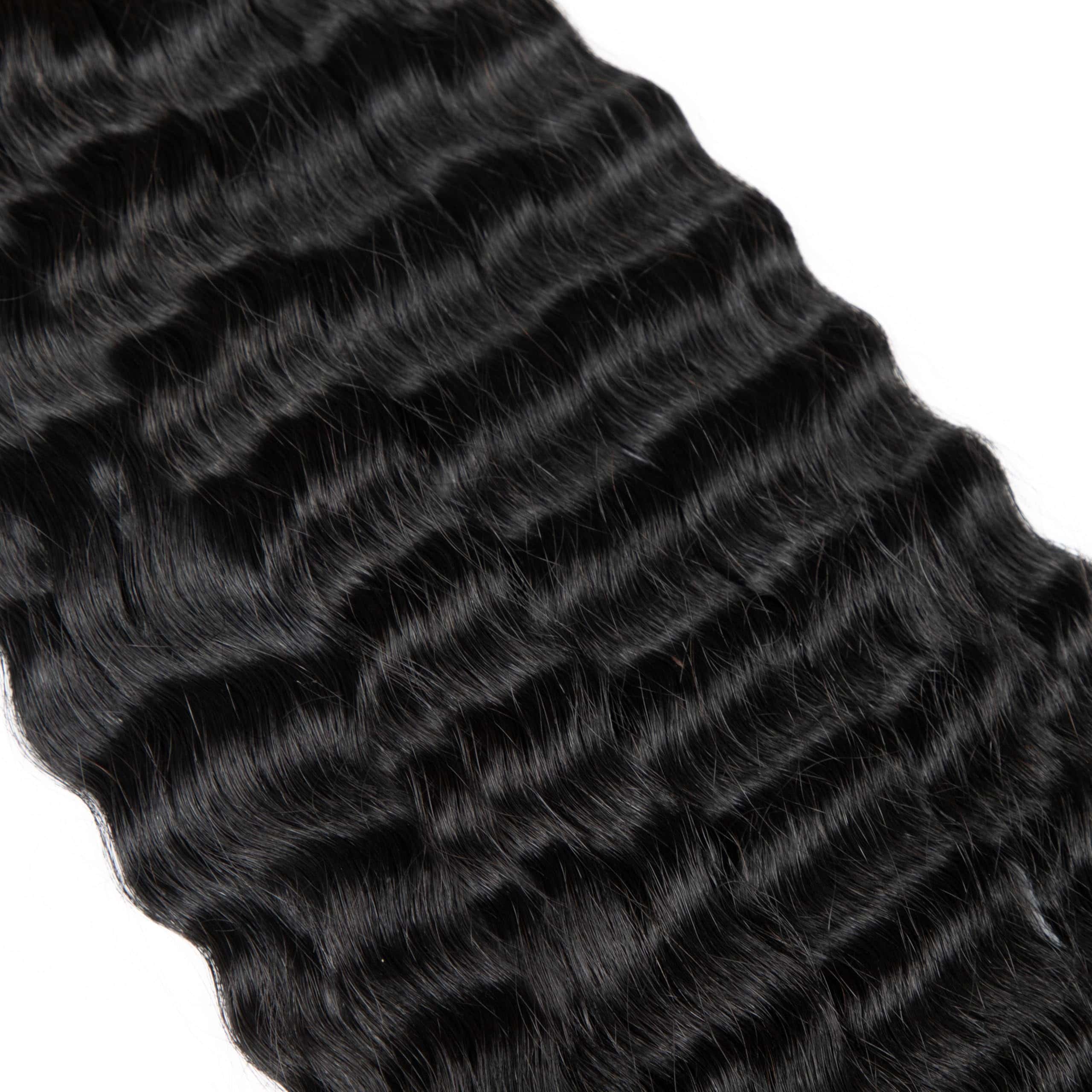 TOPBULK Super Wave Pelo de Trenzado Humano Húmedo y - Imagen 7