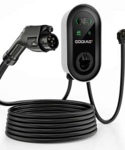 Cargador de Vehículo Eléctrico GODIAG Home Level 2, 40