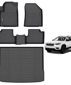 Tapetes de piso y tapete de maletero a medida para Jeep