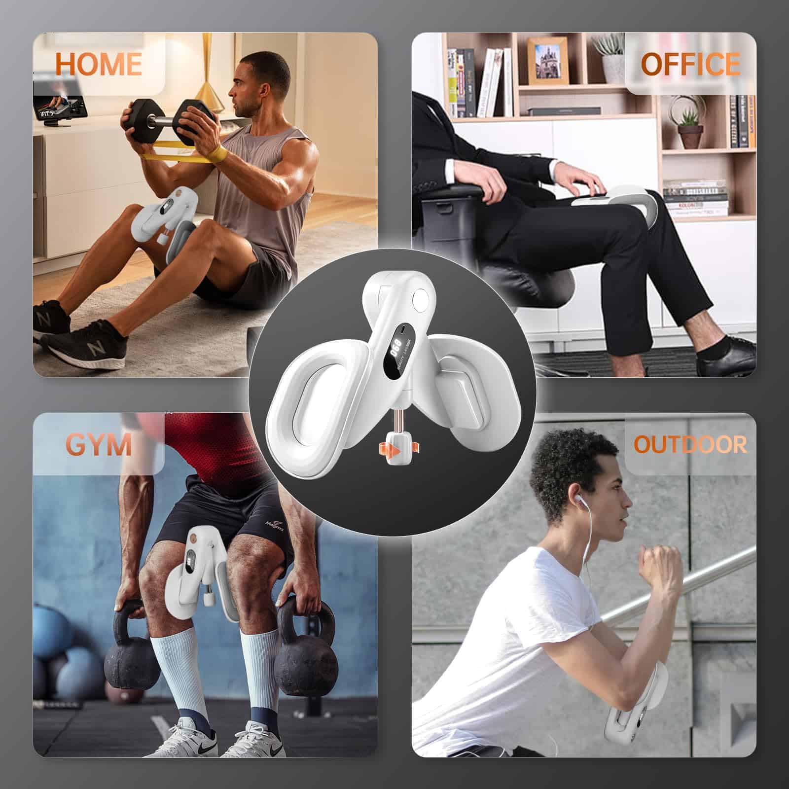 Entrenador de Muslos y Caderas WKWE, Ejercitador Kegel, - Imagen 7