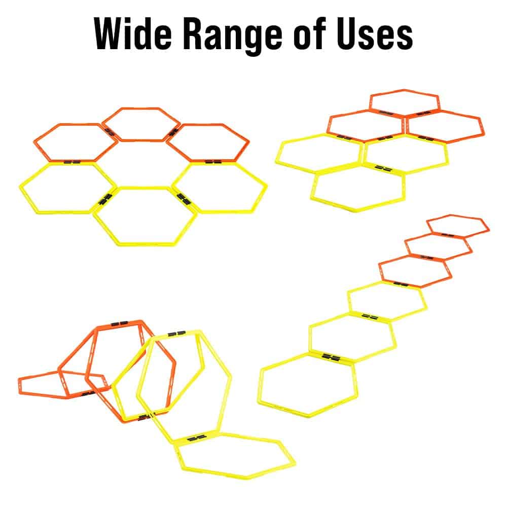 Anillos de Agilidad Hexagonales para Entrenamiento de - Imagen 5