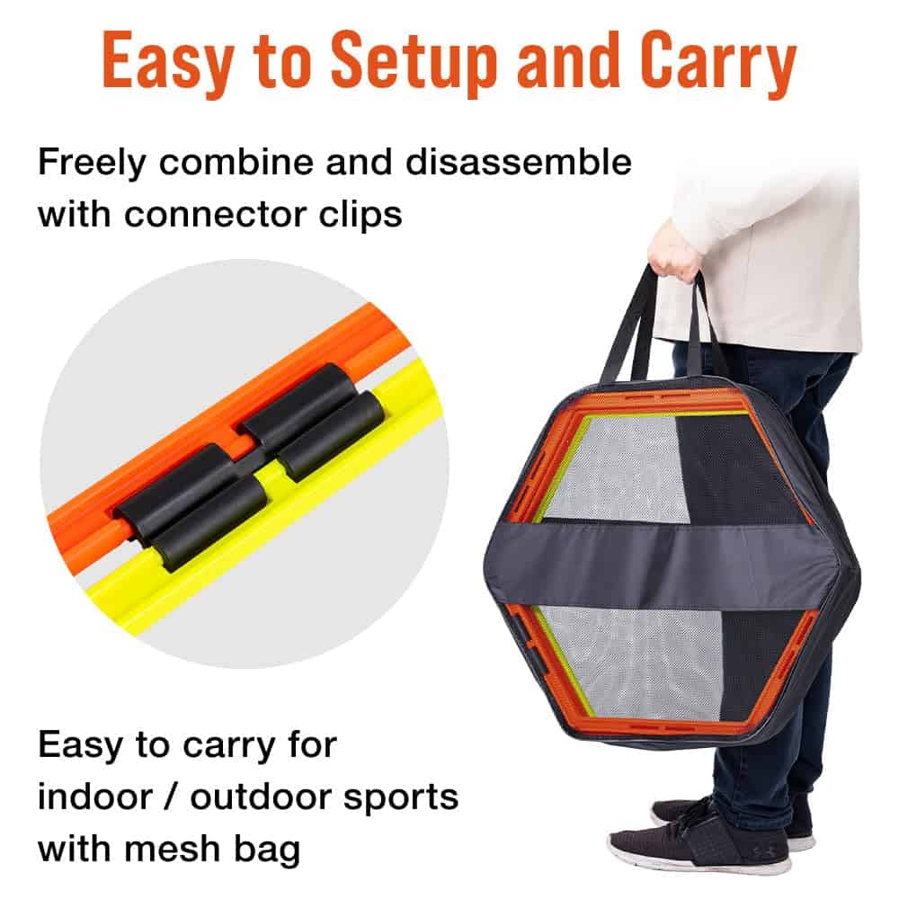 Anillos de Agilidad Hexagonales para Entrenamiento de - Imagen 6