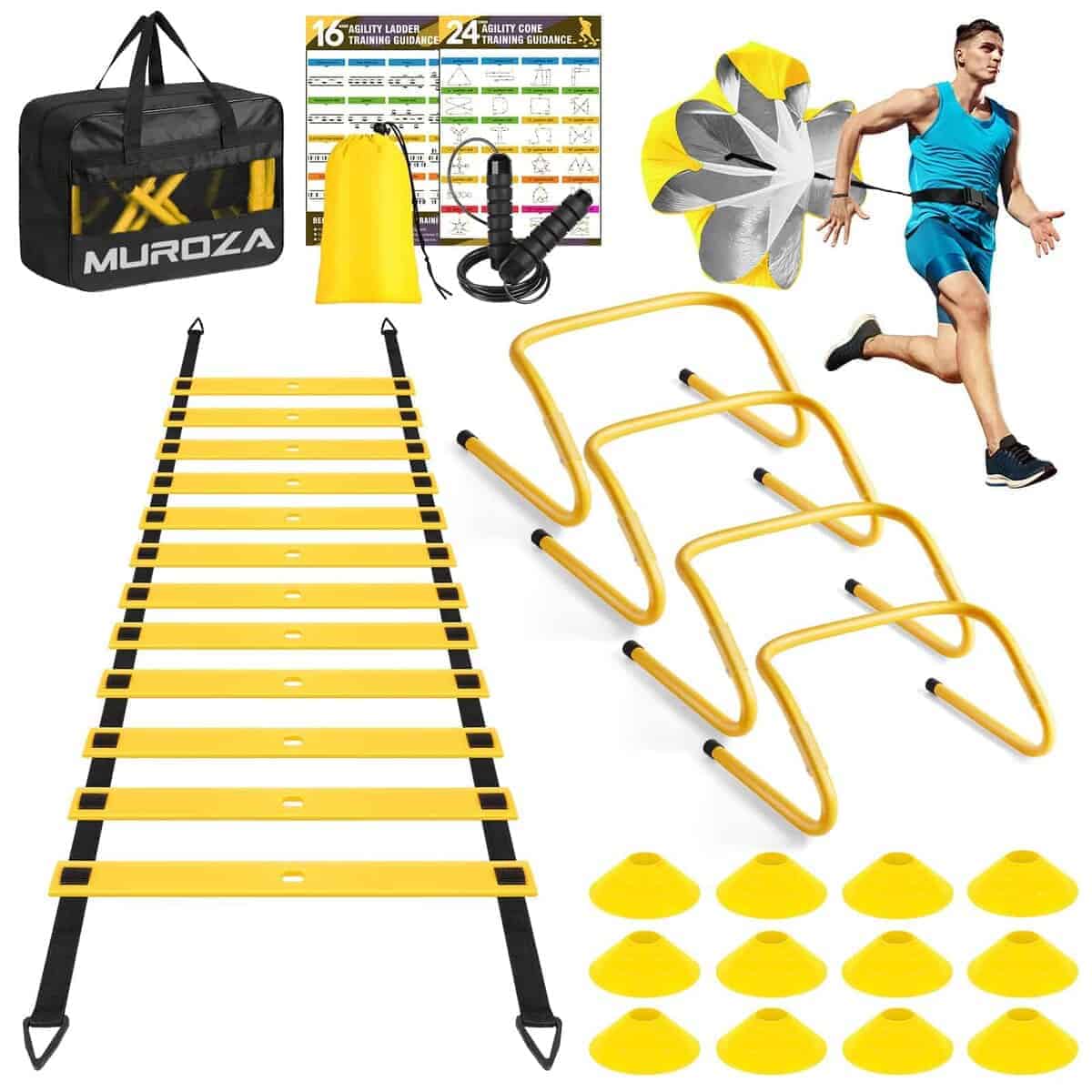 Set de Equipos de Entrenamiento de Velocidad -Amarillo
