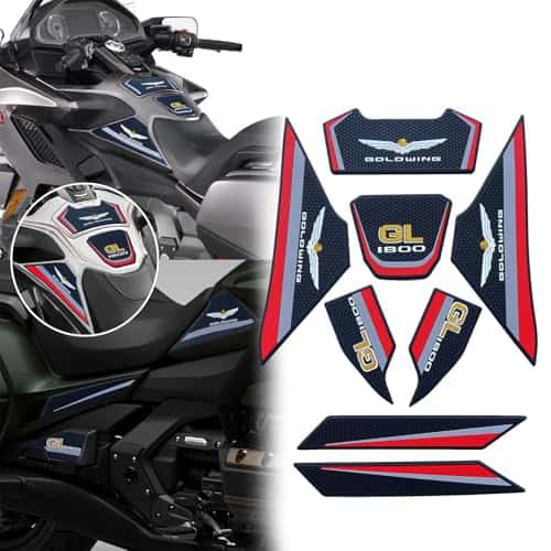 Calcomanía protectora de tanque de combustible lateral para